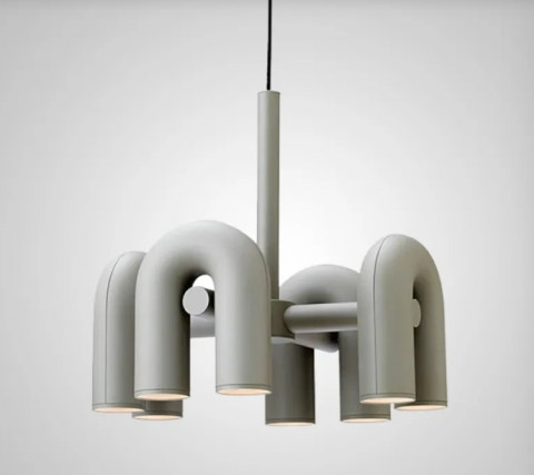 Подвесная люстра Inodesign Fanny Gray 4 40.6055